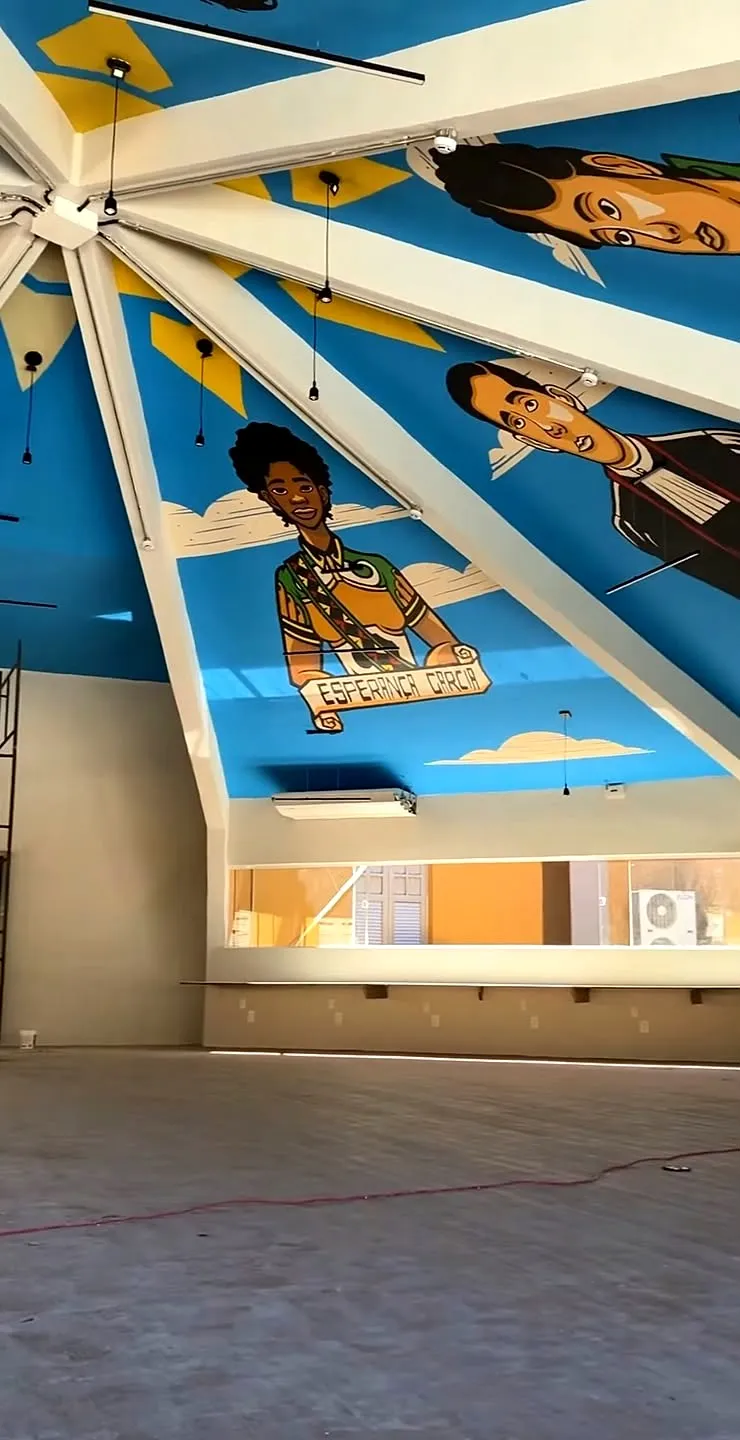 Teto de retratos, Espaço cultural